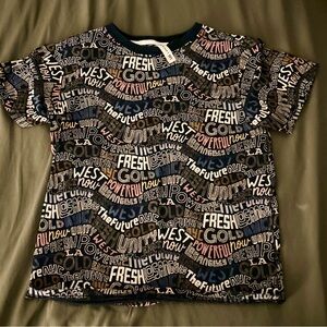 Janie and Jack Size 10 Short Sleeve Brooklyn TShirt